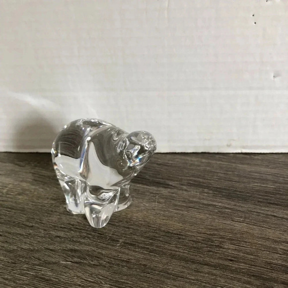 Vtg Hand Blown Art Glass  Polar Bear - Picture 9 of 12